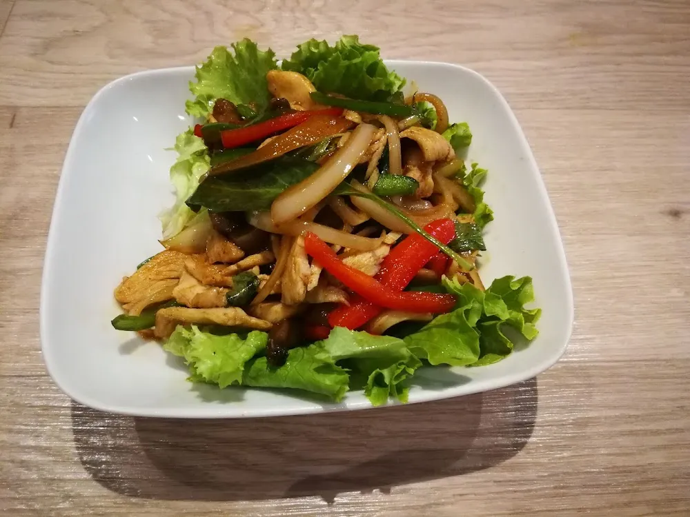 Poulet Sauté Au Basilic